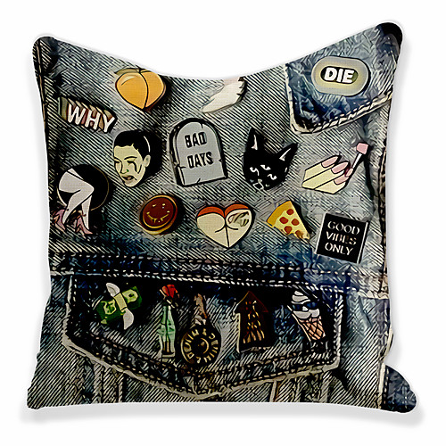 

Double Side Cushion Cover 1PC Soft Decorative Square Throw Pillow Cover Cushion Case Pillowcase for Sofa Bedroom Superior Quality Machine Washable