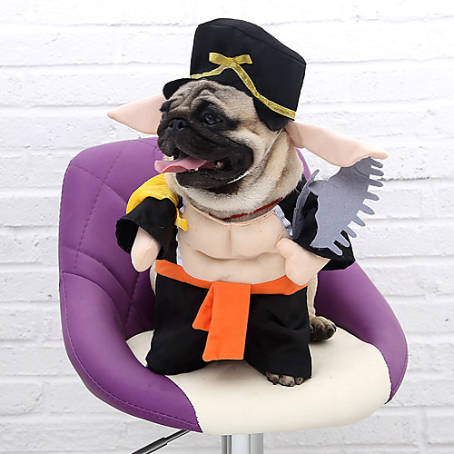 

Dog Cat Costume Police Cosplay Cute Dailywear Casual / Daily Dog Clothes Puppy Clothes Dog Outfits Breathable Black Blue Costume for Girl and Boy Dog Polyester S M L XL