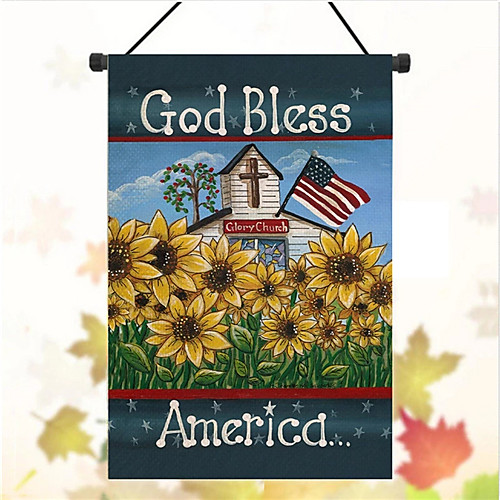 

Season Garden Flag Double Sided Outdoor Holidays Yard Flag Holidays Vertical Flags