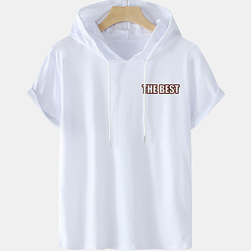 

Men's Unisex Tee T shirt Hot Stamping Graphic Prints Letter Plus Size Short Sleeve Casual Tops 100% Cotton Basic Designer Big and Tall White Black Orange