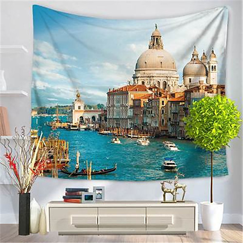 

Natural Scenery Wall Tapestry Art Decor Blanket Curtain Hanging Home Bedroom Living Room Decoration Polyester Landscape