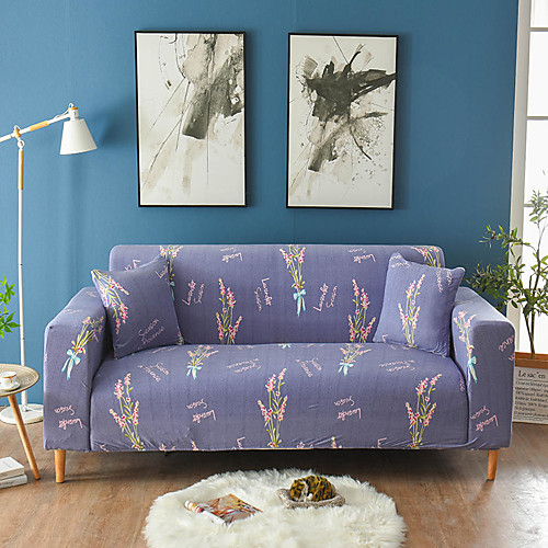 

2021 New Stylish Simplicity Print Sofa Cover Stretch Couch Slipcover Super Soft Fabric Retro Hot Sale Couch Cover