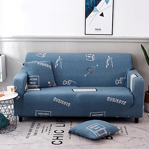

2021 New Stylish Simplicity Print Sofa Cover Stretch Couch Slipcover Super Soft Fabric Retro Hot Sale Couch Cover