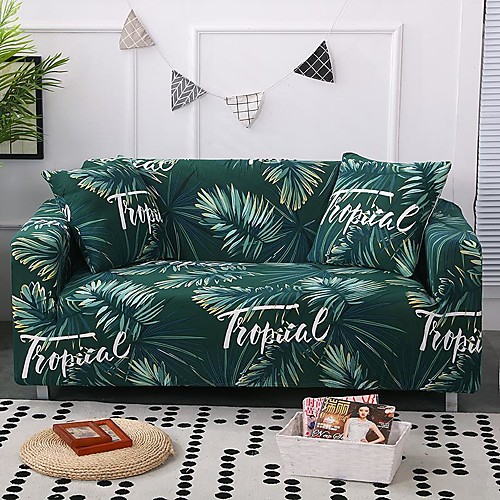 

2021 New Stylish Simplicity Print Sofa Cover Stretch Couch Slipcover Super Soft Fabric Retro Hot Sale Couch Cover