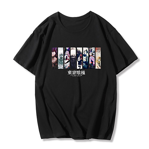 

Inspired by Death Note Cosplay Cosplay Costume T-shirt 100% Polyester Print T-shirt For Women's / Men's