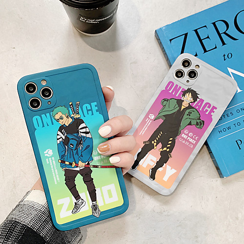 

One Piece Phone Case For Apple Back Cover iPhone 12 Pro Max 11 SE 2020 X XR XS Max 8 7 Shockproof Dustproof IMD Cartoon TPU