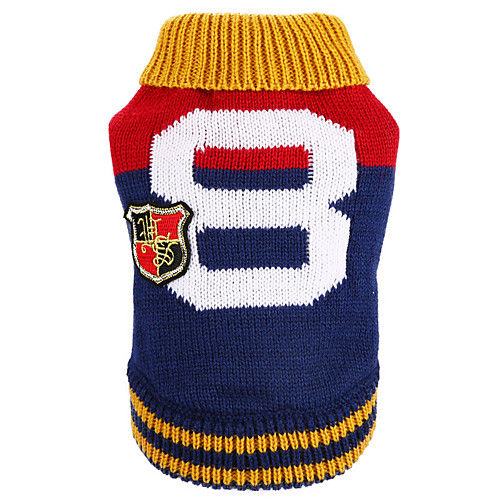 

Dog Cat Dog clothes Chinoiserie Dailywear Casual / Daily Dog Clothes Puppy Clothes Dog Outfits Breathable Blue Costume for Girl and Boy Dog Polyester XS S M L