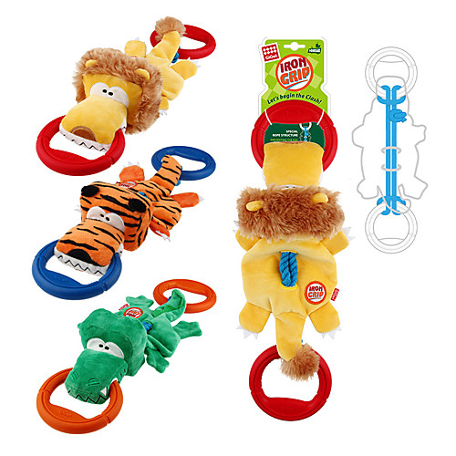 

Teeth Cleaning Toy Dog Chew Toys Interactive Toy Slow Feeder & Treat Ball Dog Toy Dog Pet Exercise Teething Rope Toy Teething Toy Plush Fabric Gift Pet Toy Pet Play