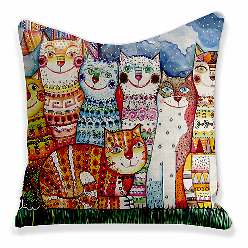 

Double Side Cushion Cover 1PC Soft Decorative Square Throw Pillow Cover Cushion Case Pillowcase for Sofa Bedroom Superior Quality Machine Washable