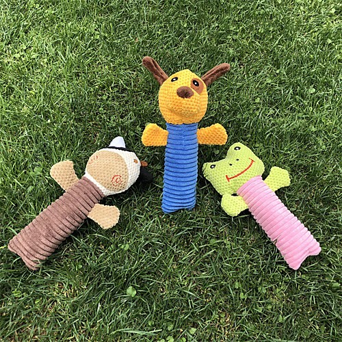 

Chew Toy Plush Toy Interactive Toy Dog Toy Dog Play Toy Sqeauking Toy Dog Pet Friendly Pet Exercise Releasing Pressure Plush Fabric Gift Pet Toy Pet Play