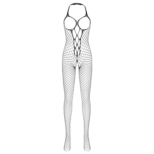 

Women's Mesh Erotic Sexy Lingerie Sexy Bodies Nightwear Solid Colored Black One-Size
