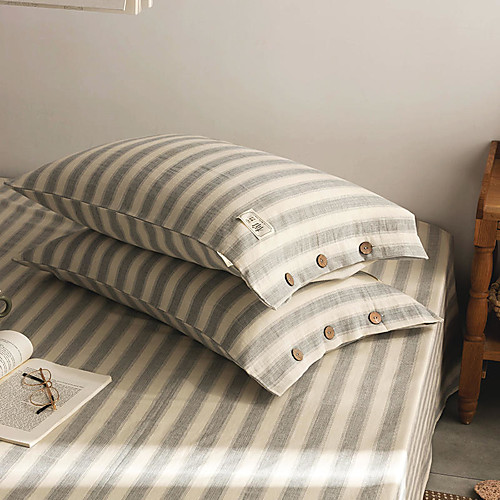 

Quality Pastoral 2pc Set of Pillow Cases Soft Comfortable Decoration /2PCS Home Office Pillowcase Living Room Bedroom Sofa Cushion Cover