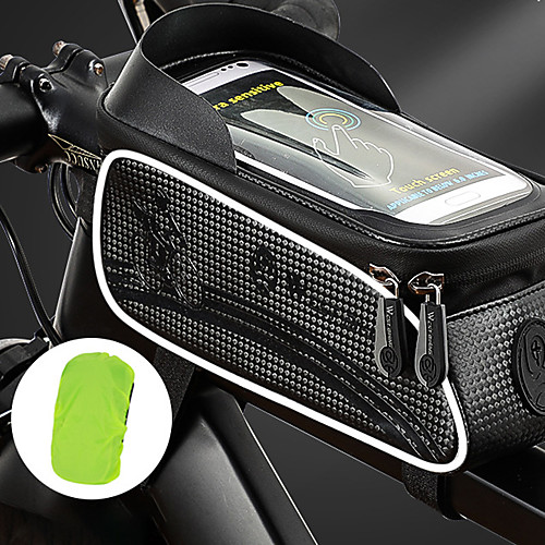 

1.5 L Bike Frame Bag Top Tube Waterproof Portable Reflective Strips Bike Bag Nylon Bicycle Bag Cycle Bag Outdoor Exercise Bike / Bicycle