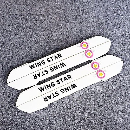 

car universal anti-collision strip, door side invisible transparent anti-collision sticker, rear-view mirror protection sticker, anti-scratch rubber strip cartoon