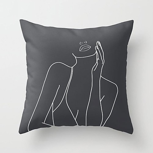 

Double Side Cushion Cover 1PC Soft Decorative Square Throw Pillow Cover Cushion Case Pillowcase for Sofa Bedroom Superior Quality Machine Washable
