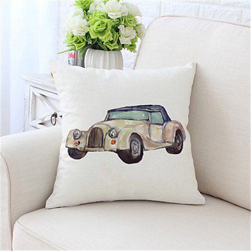 

Double Side Cushion Cover 1PC Faux Linen Soft Decorative Square Throw Pillow Cover Cushion Case Pillowcase for Sofa Bedroom Superior Quality Machine Washable