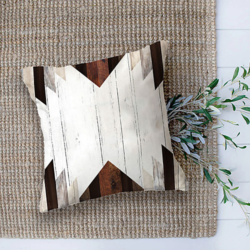 

Double Side Cushion Cover 1PC Soft Decorative Square Pillowcase for Sofa bedroom Car Chair Superior Quality Outdoor Cushion Patio Throw Pillow Covers for Garden Farmhouse Bench Couch