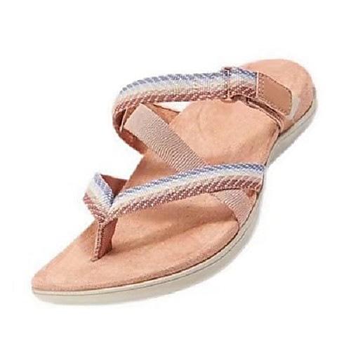 

Women's Sandals Comfort Shoes Wedge Heel Round Toe PU Solid Colored Light Brown Black Pink