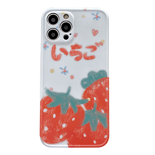 

Phone Case For Apple Back Cover iPhone 12 Pro Max 11 SE 2020 X XR XS Max 8 7 Shockproof Dustproof Food TPU