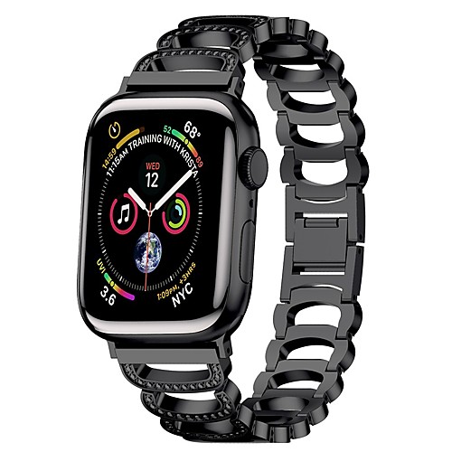 

Smart Watch Band for Apple iWatch Jewelry Design Zinc alloy Replacement Wrist Strap for Apple Watch Series SE / 6/5/4/3/2/1