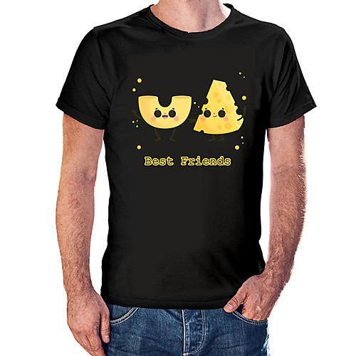 

Men's Unisex Tee T shirt Hot Stamping Cartoon Graphic Prints Letter Plus Size Print Short Sleeve Casual Tops Cotton Basic Fashion Designer Big and Tall White Black Wine