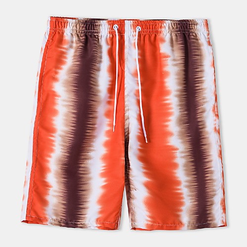 

Men's Casual Daily Holiday Shorts Pants Graphic Short Orange