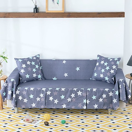 

Sofa Cover Sofa Blanket Cities Home /Thicken Brocade Geometric Printed/Fit for 1-4 Cushion Couch and L Shape Sofa