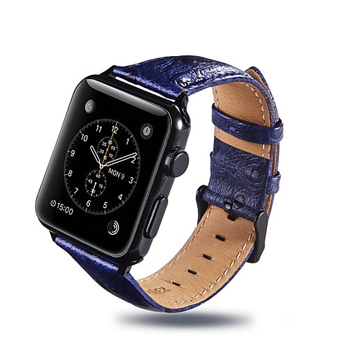 

Smart Watch Band for Apple iWatch 1 pcs Classic Buckle Genuine Leather Replacement Wrist Strap for Apple Watch Series SE / 6/5/4/3/2/1