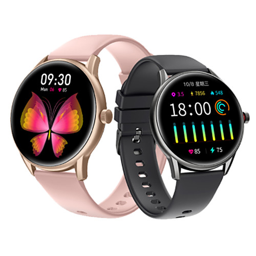 

KING-WEAR KW06pro Smartwatch Fitness Running Watch Bluetooth 1.28 inch Screen IP68 Waterproof Heart Rate Monitor Blood Pressure Measurement Pedometer Call Reminder Sleep Tracker for Android iOS