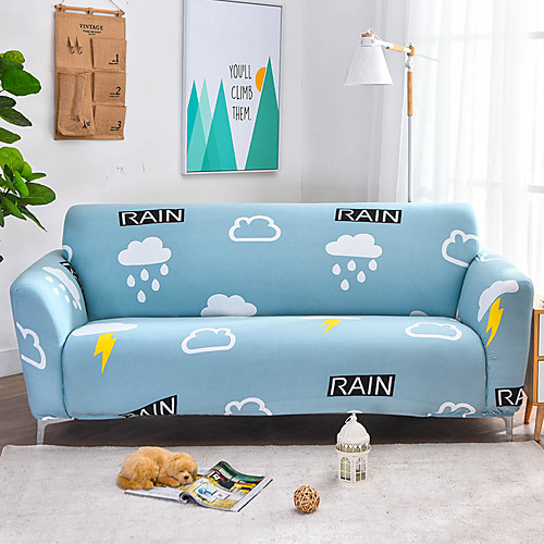 

2021 New Stylish Simplicity Print Sofa Cover Stretch Couch Slipcover Super Soft Fabric Retro Hot Sale Couch Cover