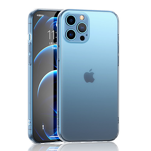 

Phone Case For Apple Back Cover iPhone 12 Pro Max 11 SE 2020 X XR XS Max 8 7 6 Shockproof Dustproof Plating Solid Colored TPU