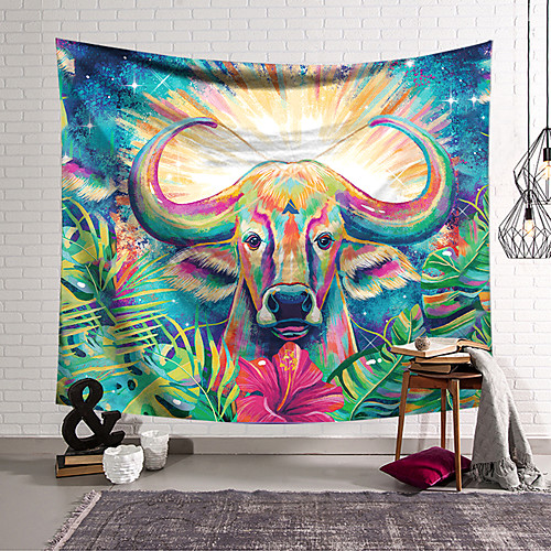 

Wall Tapestry Art Decor Blanket Curtain Hanging Home Bedroom Living Room Decoration Polyester