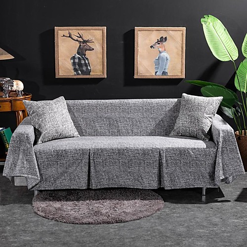 

Sofa Cover Sofa Blanket Cities Home /Thicken Brocade Geometric Printed/Fit for 1-4 Cushion Couch and L Shape Sofa