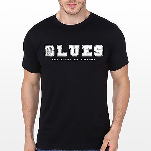 

Men's Unisex Tee T shirt Hot Stamping Graphic Prints Letter Plus Size Print Short Sleeve Casual Tops Cotton Basic Fashion Designer Big and Tall Black