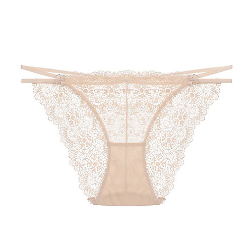 

Women's Lace Brief Micro-elastic Low Waist Blushing Pink S