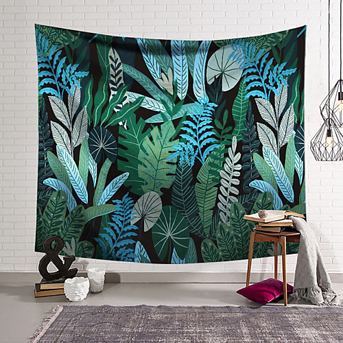 

Plant Floral Wall Tapestry Art Decor Blanket Curtain Hanging Home Bedroom Living Room Decoration Polyester