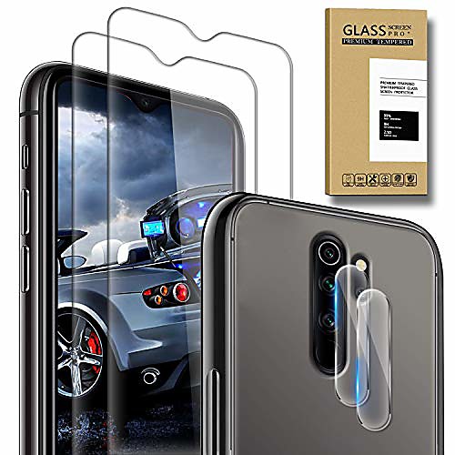 

Phone Screen Protector For Xiaomi Mi 11 Redmi Note 9T Mi 10 Pro Mi 10T 5G Redmi Note 9 4G Tempered Glass 4 pcs High Definition (HD) Scratch Proof Front Screen Protector Phone Accessory