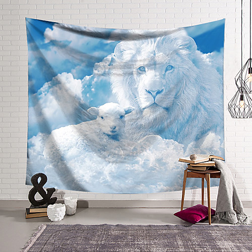 

Wall Tapestry Art Decor Blanket Curtain Hanging Home Bedroom Living Room Decoration Polyester Animal