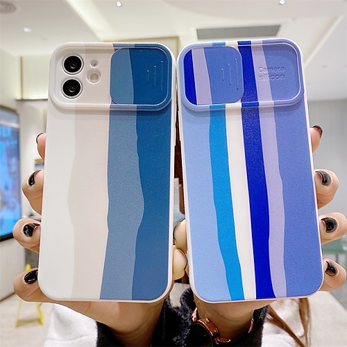 

Phone Case For Apple Back Cover iPhone 12 Pro Max 11 SE 2020 X XR XS Max 8 7 Shockproof Dustproof Geometric Pattern TPU