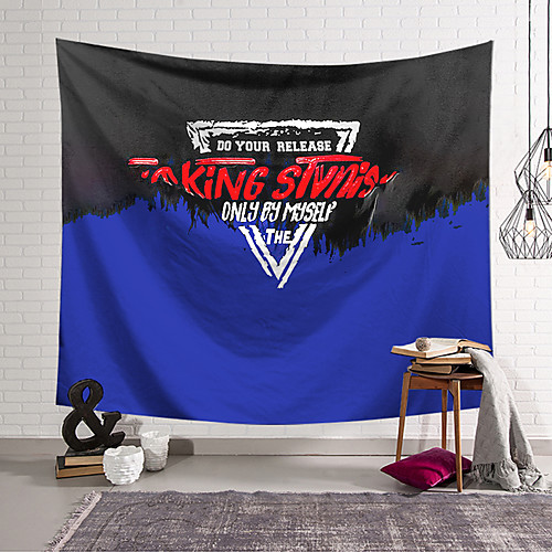 

Wall Tapestry Art Decor Blanket Curtain Hanging Home Bedroom Living Room Decoration Polyester Text
