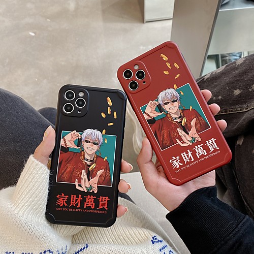 

Jujutsu Kaisen Phone Case For Apple Back Cover iPhone 12 Pro Max 11 SE 2020 X XR XS Max 8 7 Shockproof Dustproof Cartoon TPU