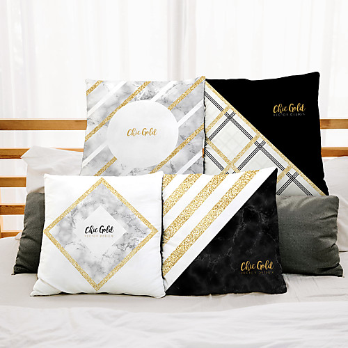 

Double Side Cushion Cover 1PC Faux Linen Soft Decorative Square Throw Pillow Cover Cushion Case Pillowcase for Sofa Bedroom Superior Quality Machine Washable