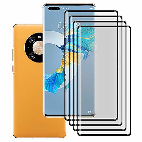 

Phone Screen Protector For Huawei P40 P40 Pro P40 Pro Mate 40 Mate 40 Pro Tempered Glass 4 pcs High Definition (HD) Scratch Proof Front Screen Protector Phone Accessory