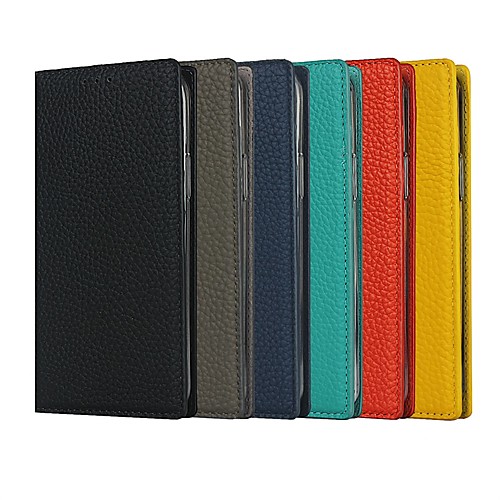 

Phone Case For Apple Full Body Case iPhone 12 Pro Max 11 SE 2020 X XR XS Max 8 7 Card Holder Shockproof Dustproof Solid Colored PU Leather Genuine Leather