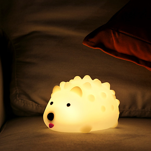

Night Light Hedgehog Remote Control Night Light Night Baby Eye Protection Bedside Baby Child Breastfeeding Bedroom Pat Rechargeable Sleep Light