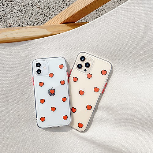 

Phone Case For Apple Back Cover iPhone 12 Pro Max 11 SE 2020 X XR XS Max 8 7 Portable Shockproof Dustproof Playing with Apple Logo TPU
