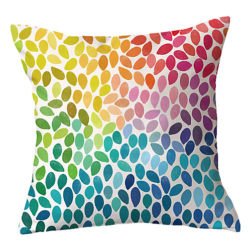 

Double Side Cushion Cover 1PC Soft Decorative Square Pillowcase for Sofa bedroom Car Chair Superior Quality Outdoor Cushion Patio Throw Pillow Covers for Garden Farmhouse Bench Couch