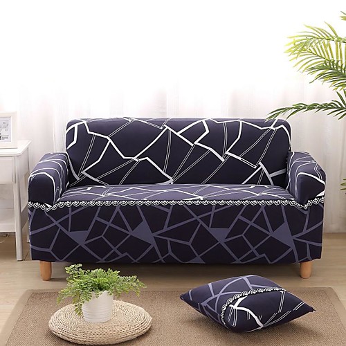 

Grid Print Dustproof All-powerful Slipcovers Stretch Sofa Cover Super Soft Fabric Couch Cover with One Free Boster Case(Chair/Love Seat/3 Seats/4 Seats)