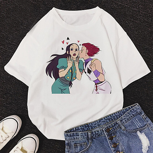 

Inspired by Hunter X Hunter Cosplay Cosplay Costume T-shirt Polyester / Cotton Blend Print T-shirt For Women's / Men's