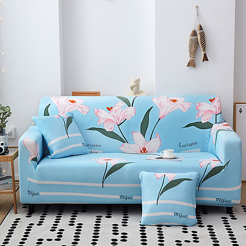 

2021 New Stylish Simplicity Print Sofa Cover Stretch Couch Slipcover Super Soft Fabric Retro Hot Sale Couch Cover